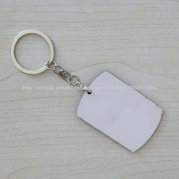 sublimation blanks key ring A331 sublimation key chain sublimation MDF key rings