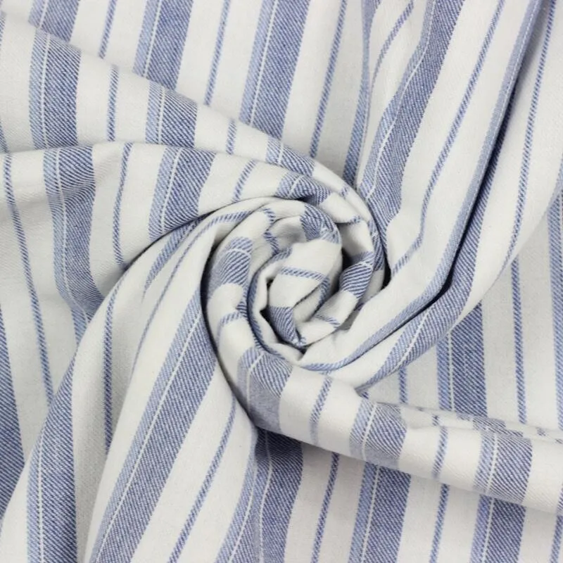 100% cotton yarn dyed woven twill fabric for bed sheet fabric