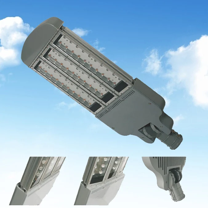 Aluminum Solar high lumen led solar street light housing