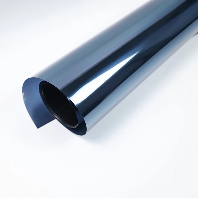 static cling Good Quality UV reduction one way vision building glass film