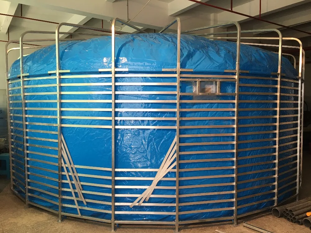 new technology agricultural biogas compactor for food waste treatment plant