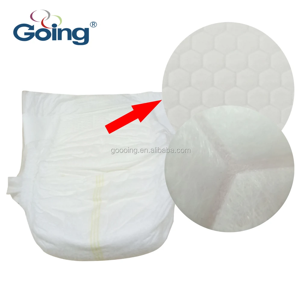 Nonwoven frontal tape soft loop raw materials for baby diaper