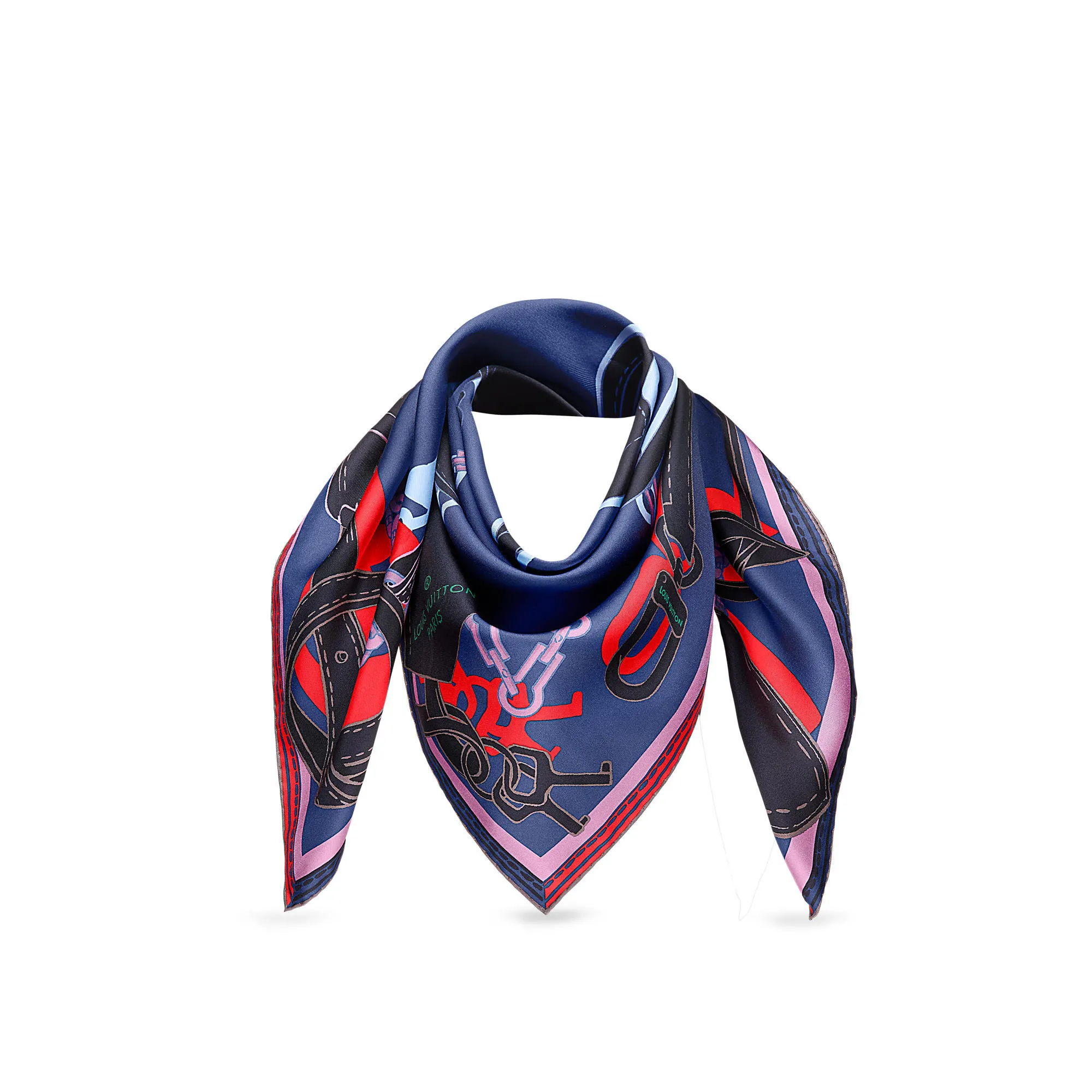 Chinese Women Silk Head Scarf