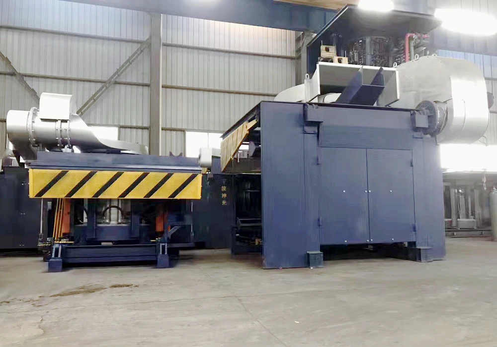 European Quality 1-60 tons scrap Iron/steel induction melting furnace machine on sale