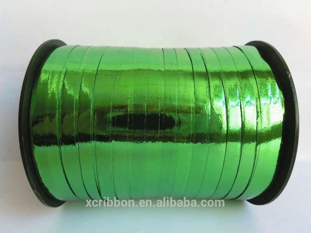 polypropylene metallic curling ribbon roll