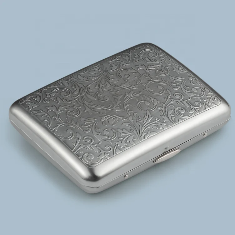 luxury elegance Metal Cigarette Case 16 PCS great gift