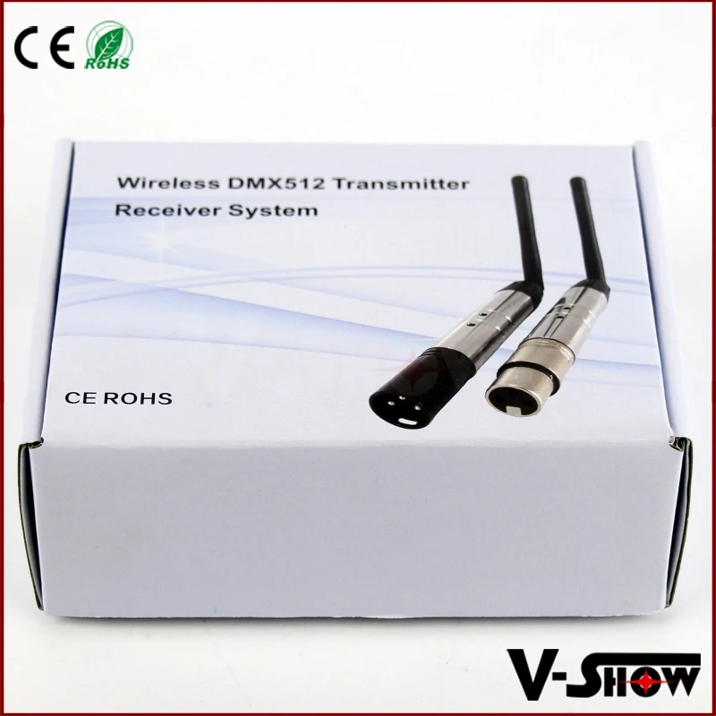 VSHOW WD001 беспроводной DMX XLR приемник передатчик 2 4g