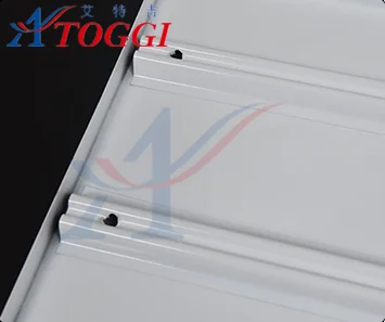 Односторонняя металлическая полка супермаркета настенная полка-стеллаж