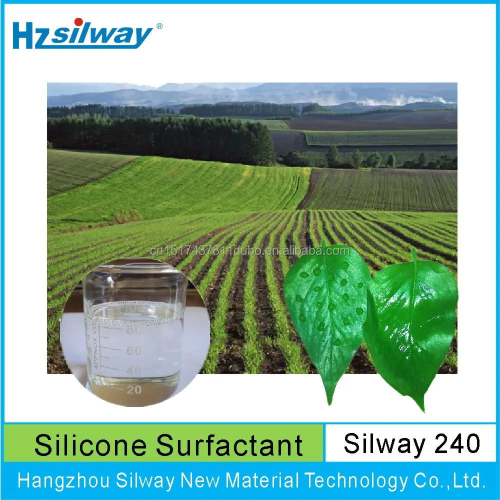 Silway 240 неионный Trisiloxane Почвоувлажняющий агент для защиты растений с очевидным эффектом
