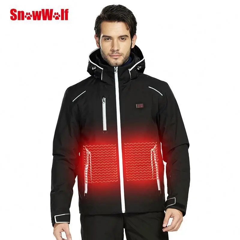 
Usb Safty Power Supply Thermal Suit Heated Ski Jacket 