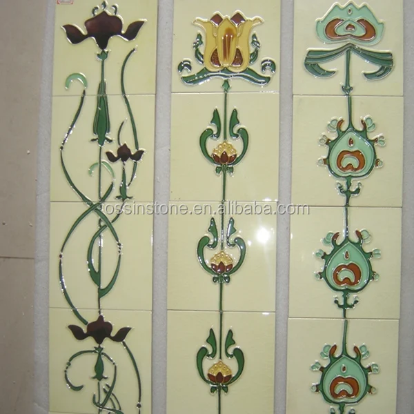 Square Hand made Tiles in Ceramic