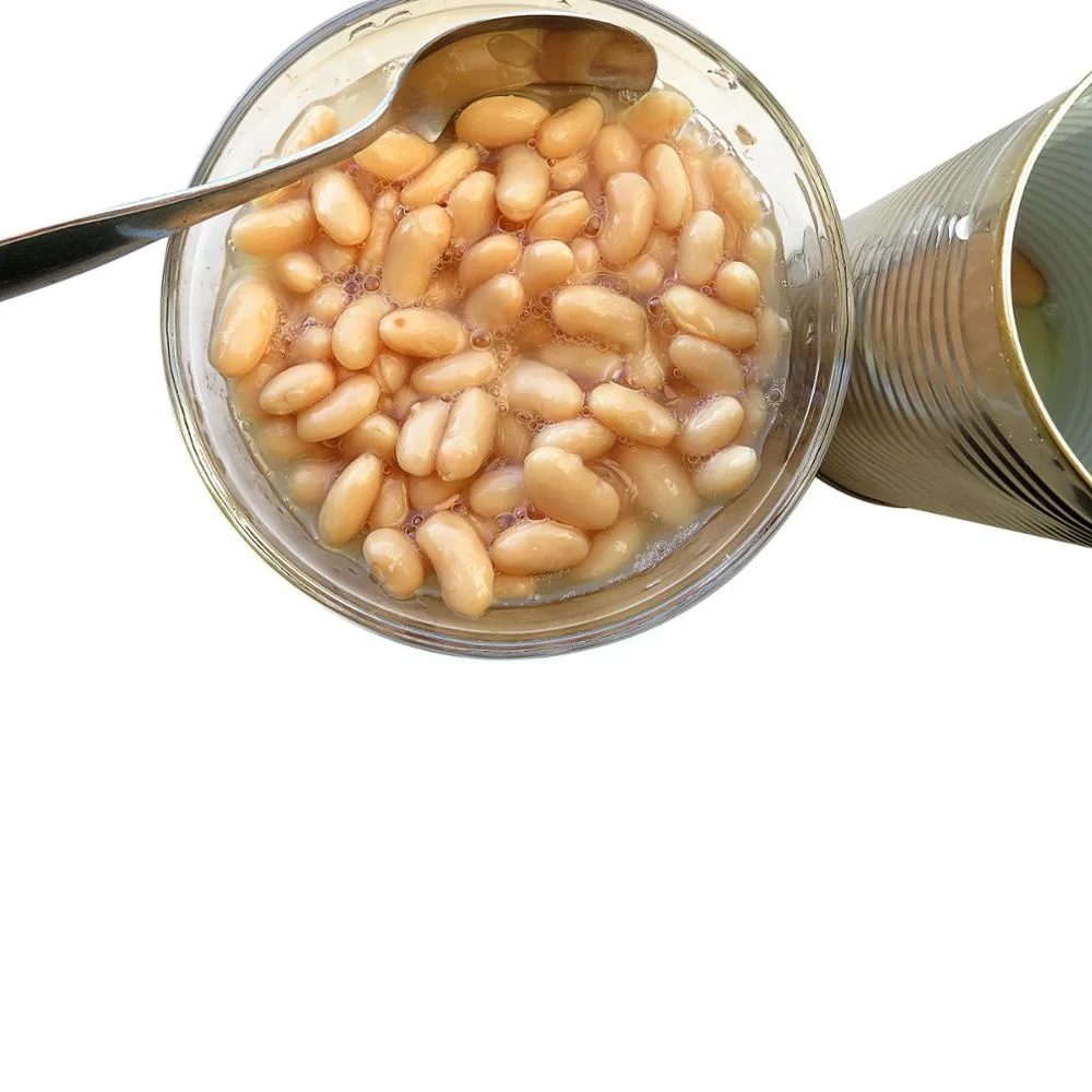 
Canned White Kidney beans in brine 