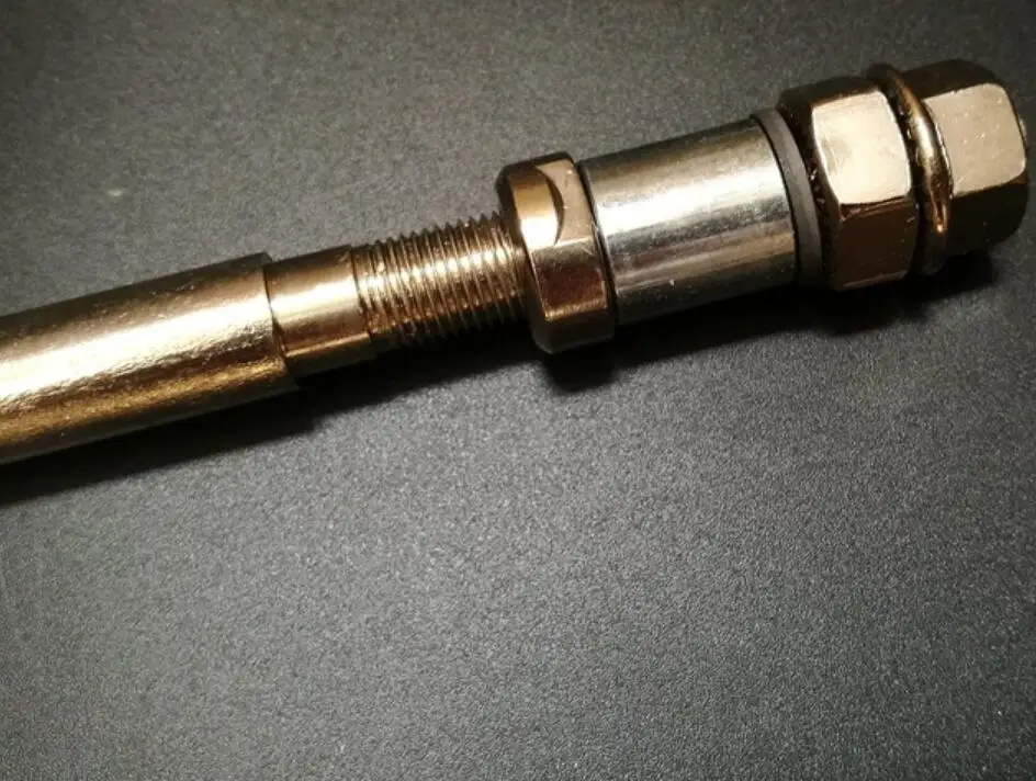 Bicycle  rear Steel Hub Axle,Bike front Steel Hub Axle