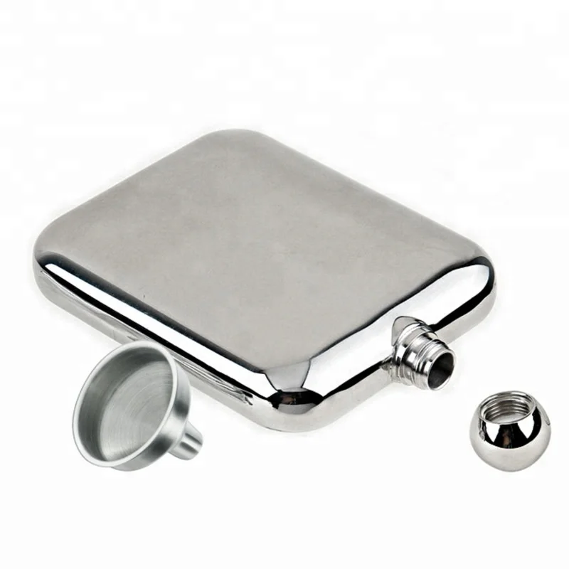 metal whisky mini hip flask