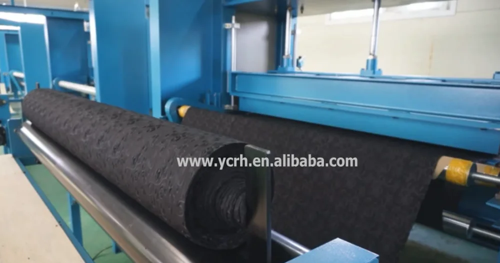 Pneumatic 3D embossing machines for textile