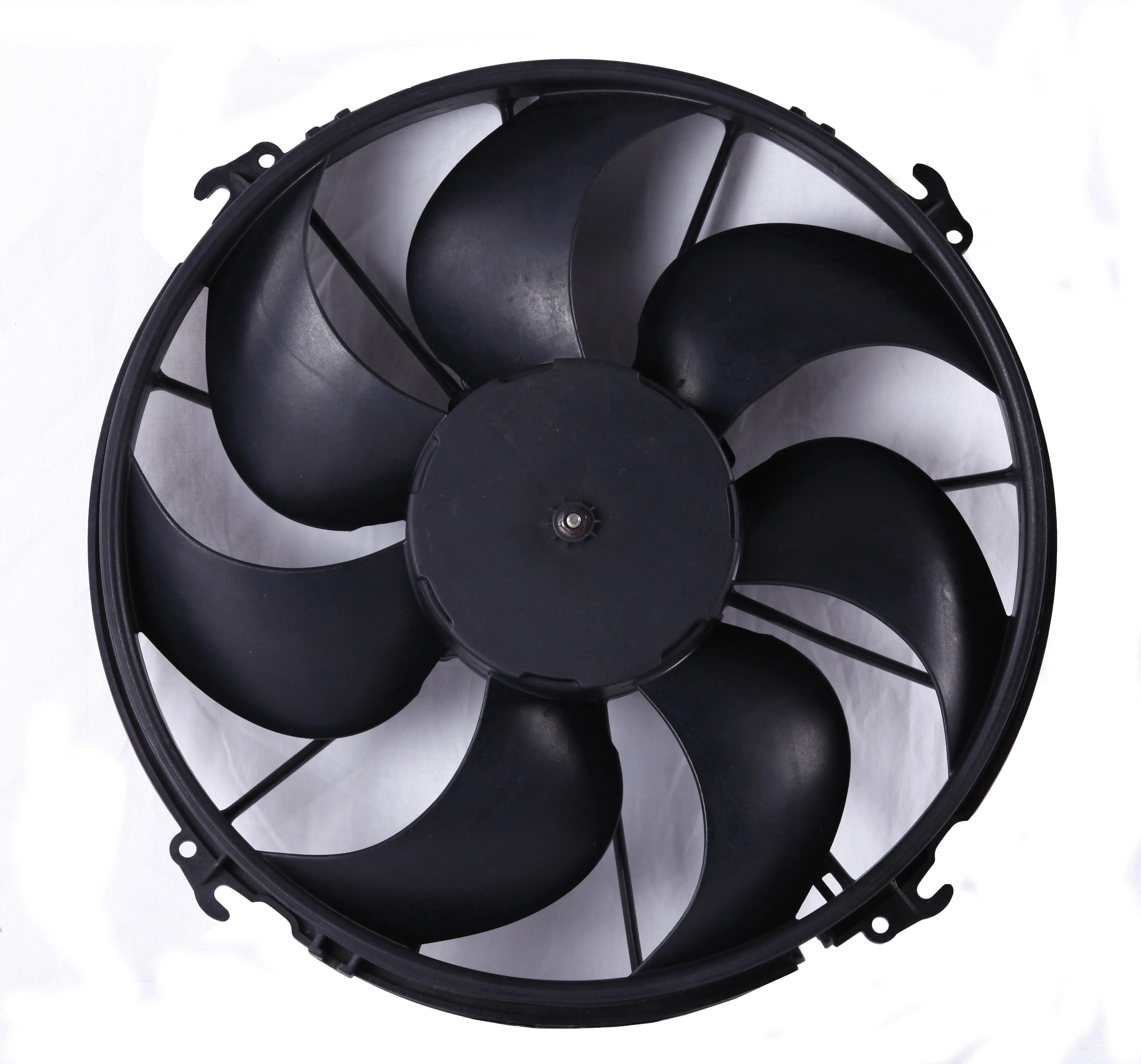bus air conditioner fan from KEAO spal DC brush motor 12V and 24V pull (suction) fan for school bus experts in China manufacture