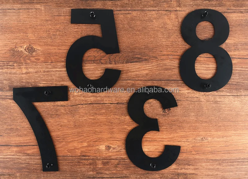 
Modern Floating stainless steel 304 House Numbers 