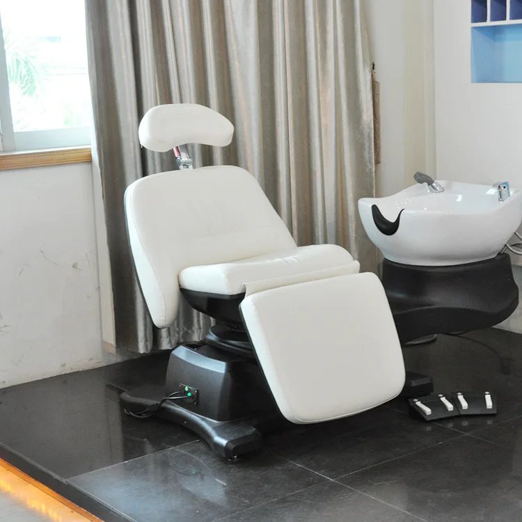 Thickened Sponge Backrest Salon Hair Washing Shampoo Chair F-32843A