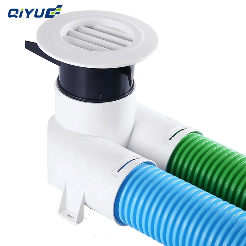Top Quality HVAC Accessories PE Pipe Connector Pipe Tee