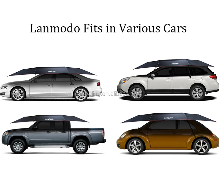 
Patent holder Lanmodo Portable Car Shade Cover UV protection portable Automatic Car Cover 