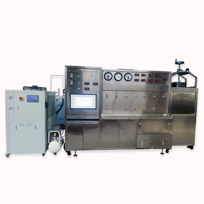Supercritical Fluid CO2 Machine for Oil Extraction