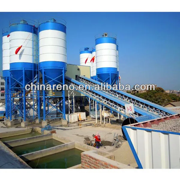 Good quality hzs25 mini mix concrete batch plant for sale