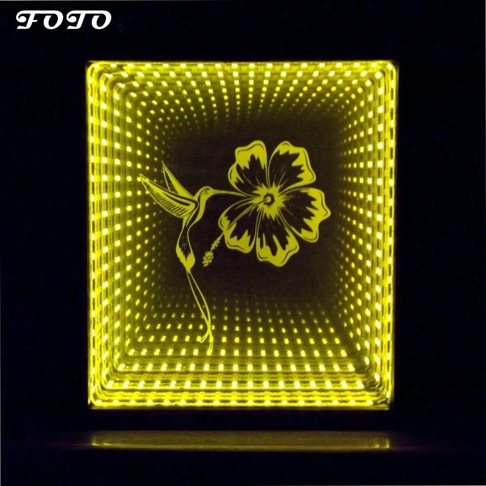 
Magic LED Infinity Mirror Lighted 3D 