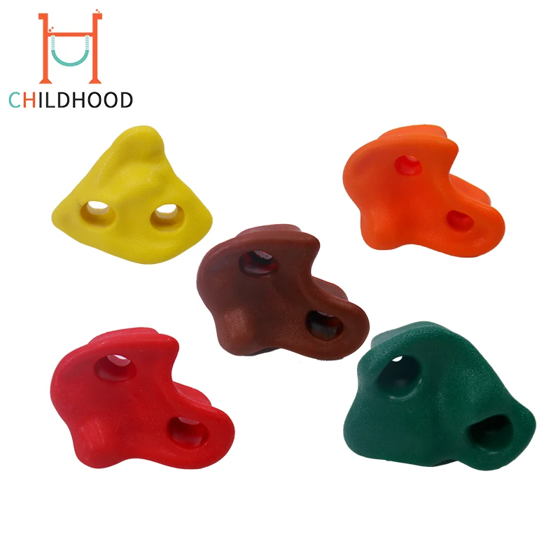 
2018 Hot Sales Kids Multicolor Rock Wall Climbing Holds 