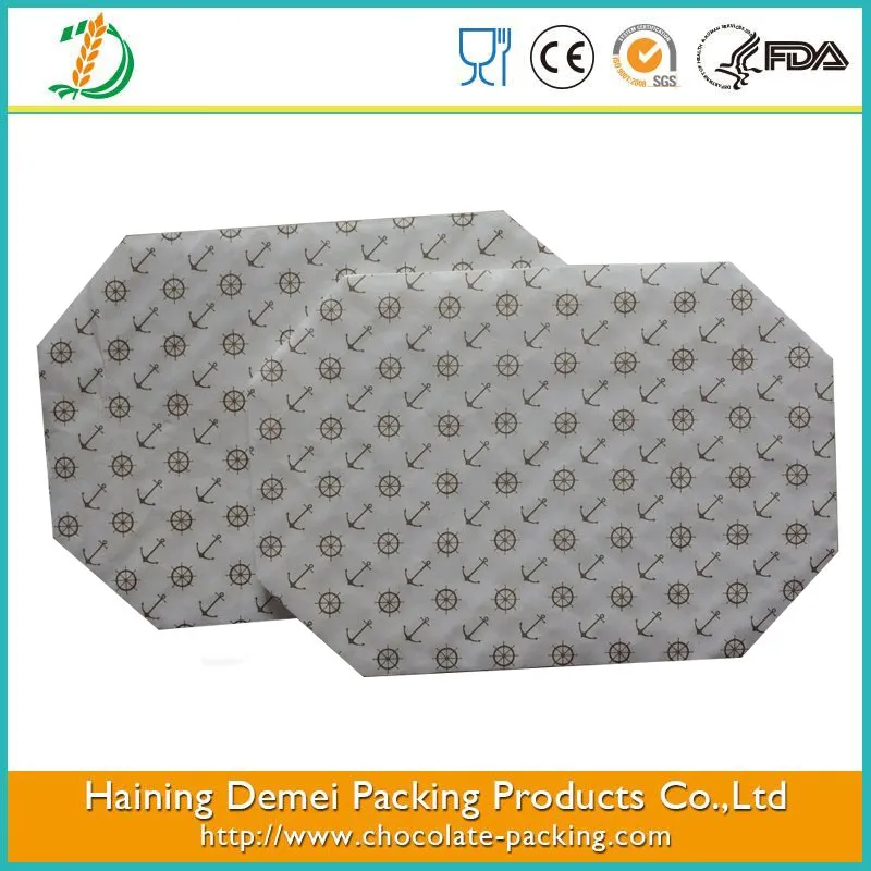 
hot sale chocolate paper cushion pads with creative shape 