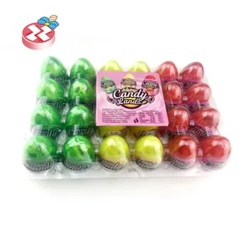 30g Dinosaur eggs Liquid Candy with popping candy and tattoo