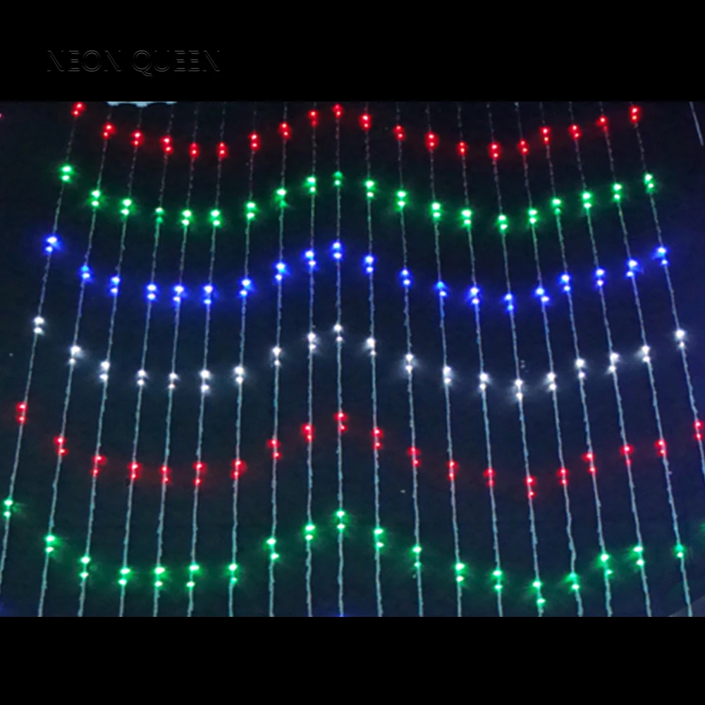 PVC Custom sizes christmas decoration led light
