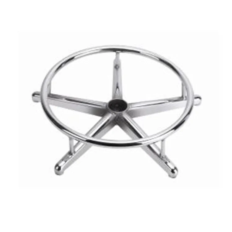 High quality 360 aluminum hydraulic swivel chair base parts
