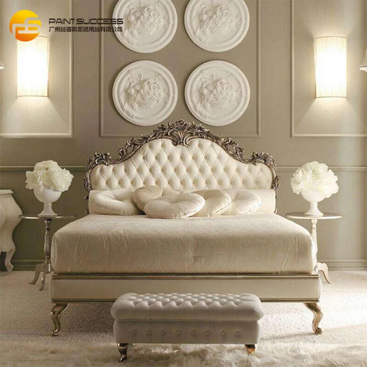 Custom Made Turkish Bed New Classical Indian Furniture Bedroom Beds Set