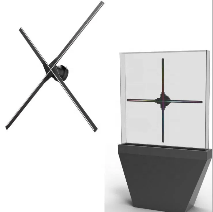 
Advertising 3D Holographic Led Fan Display 3D Hologram Fan 