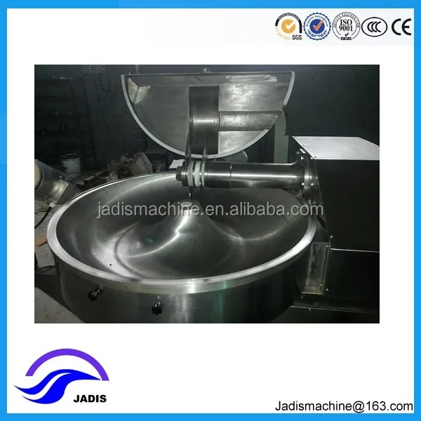 stainless steel 304 meat bowl cutter chopper machine for cutting