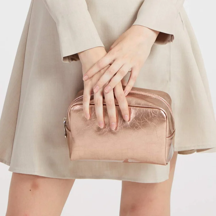 eco friendly waterproof cosmetic pouch makeup bag make up bag sublimation blank makeup bag