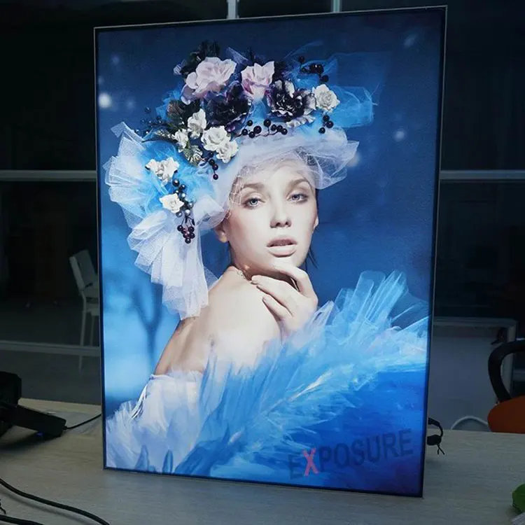 Tianyu New Aluminium Frame Promotion Durable Led Light Box Advertising