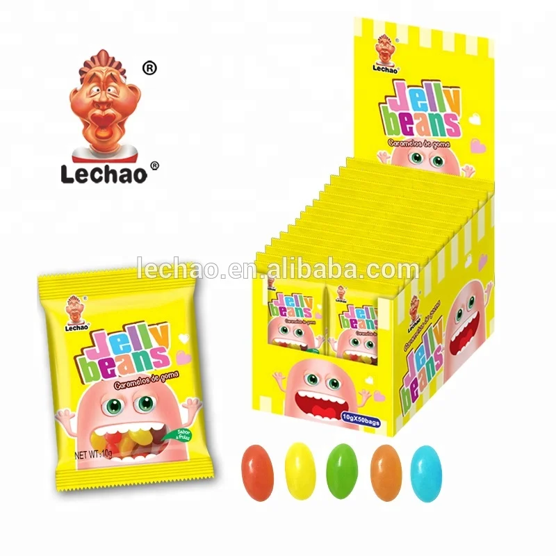 Colorful Chocolate Coated Gummy Candy Halal Chocolate Candy Milk Chocolate Jelly Beans