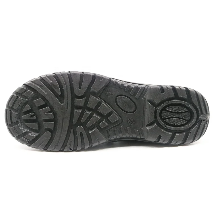
Black microfiber leather S3 SRC water resistant anti slip steel toe restaurant esd kitchen chef safety shoes 