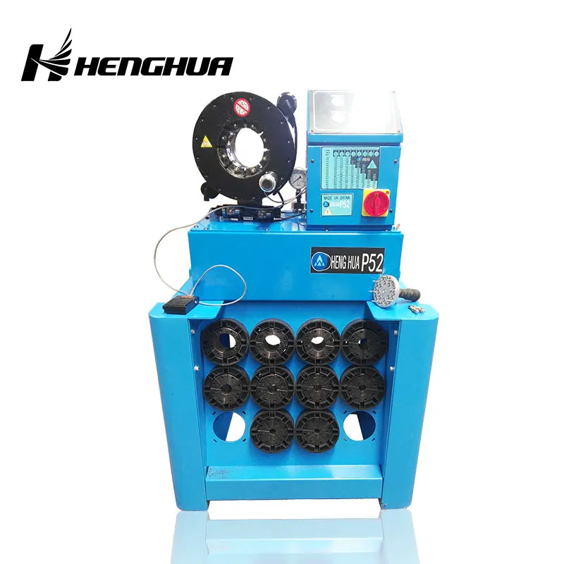 Factory Outlet HF32 2 '(6-51 мм) 220 В 13 компл. Бесплатная умирает гидравлических шлангов обжимные машины