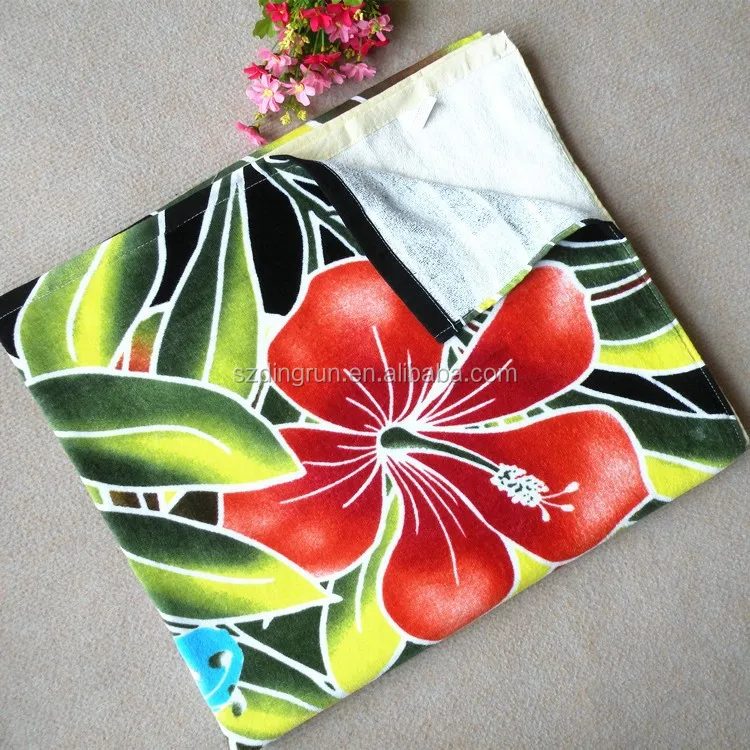 Guangdong Light Textile Cheap Hawaii Beach Towel Wholesale