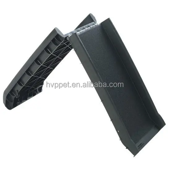 plastic car ramp for dog to climb up to the car from the floor