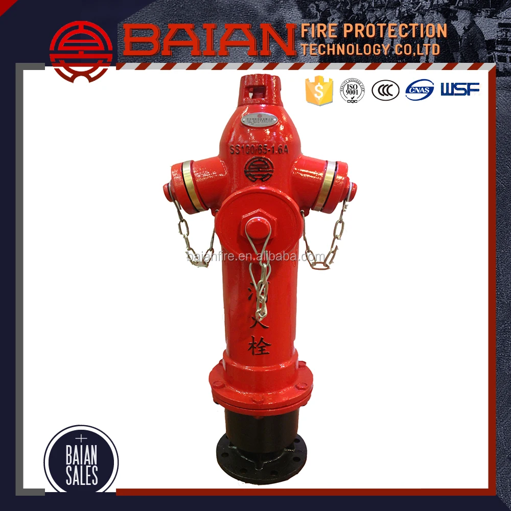 SS100/65 чугуна портативный пожарный гидрант с низкой ценой