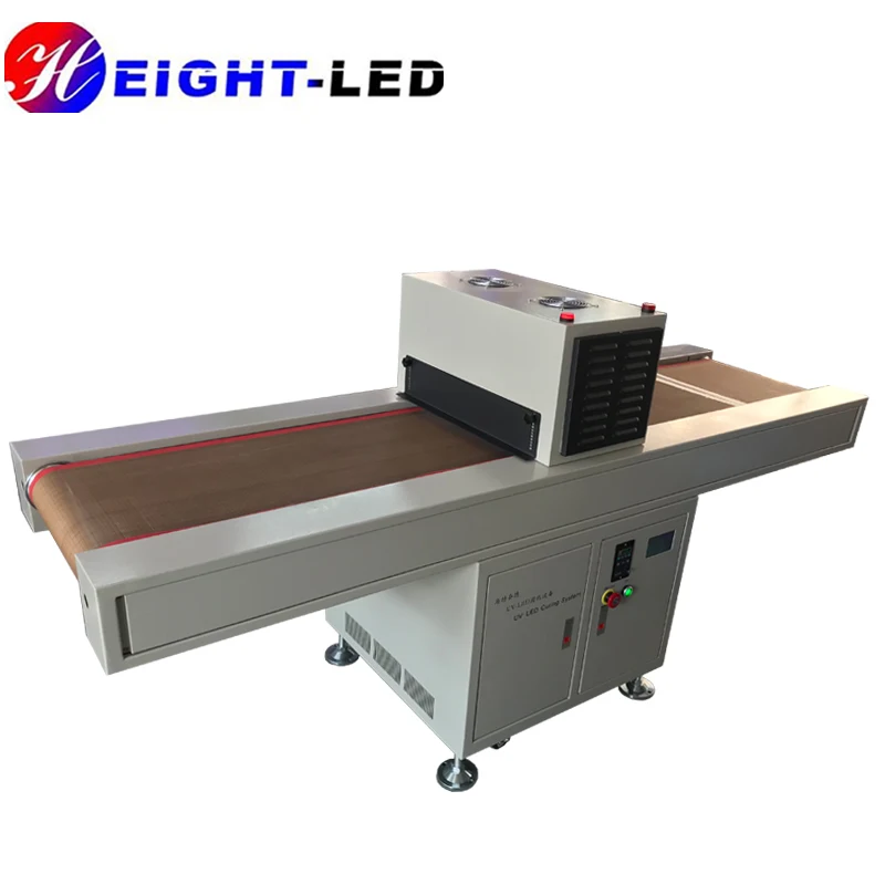 UV Curing Dryer Conveyor Systems LED UV screen printing drying machine