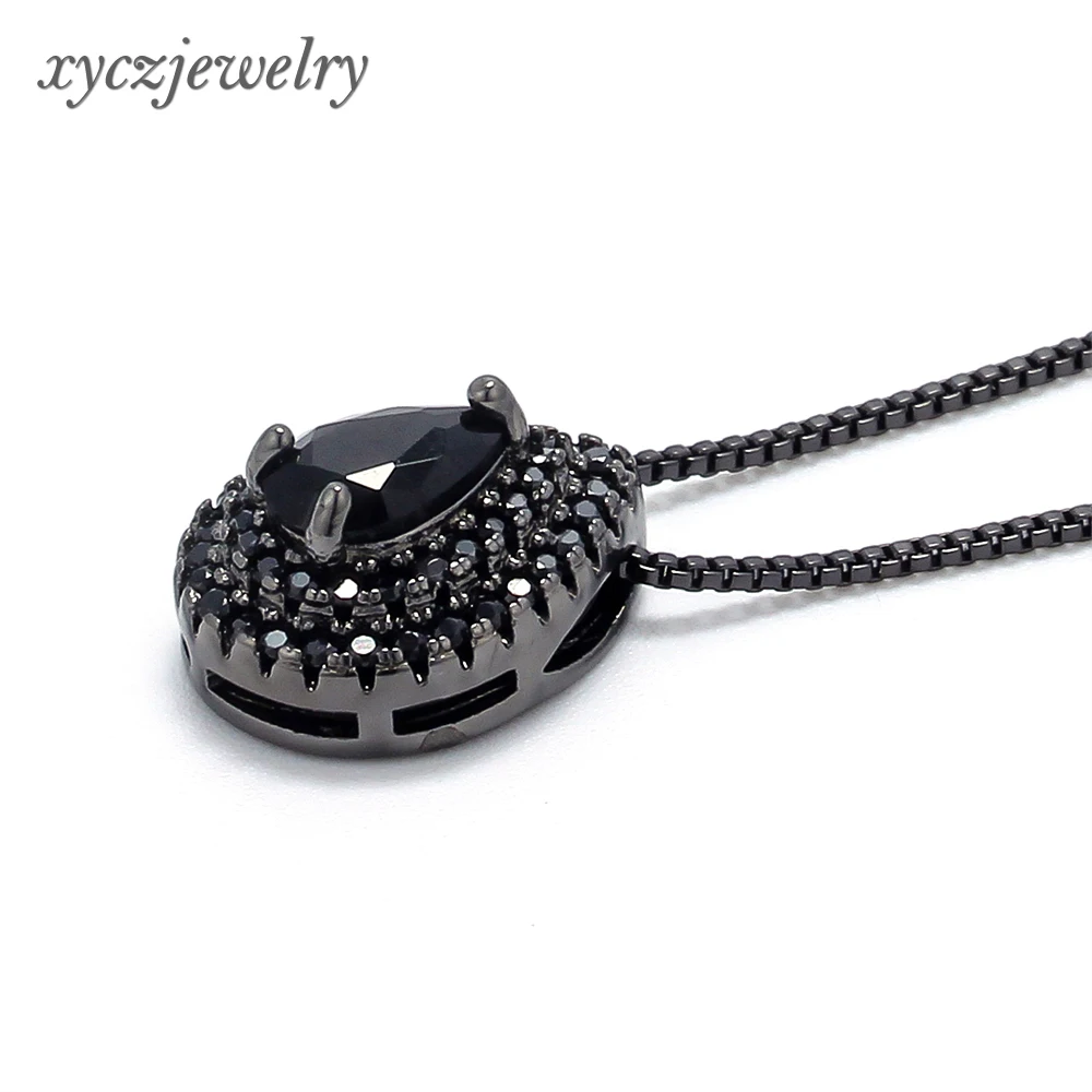 Wholesale high-grade stained glass zircon jewelry set