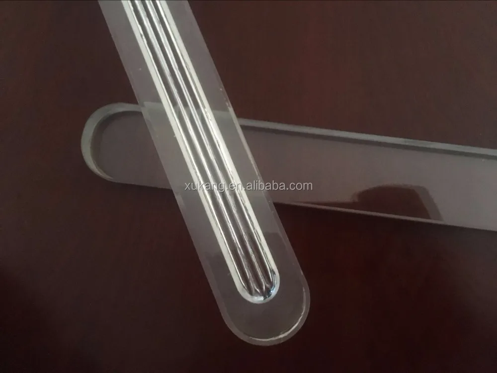 High Temperature tempered borosilicate glass for level gauge and flow indicator sight glass fitting