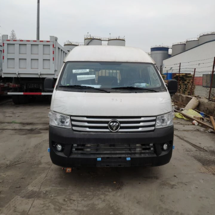 2019 New Foton mini cargo Van Commins brand diesel engine mini vehicle city cold chain fast transport car