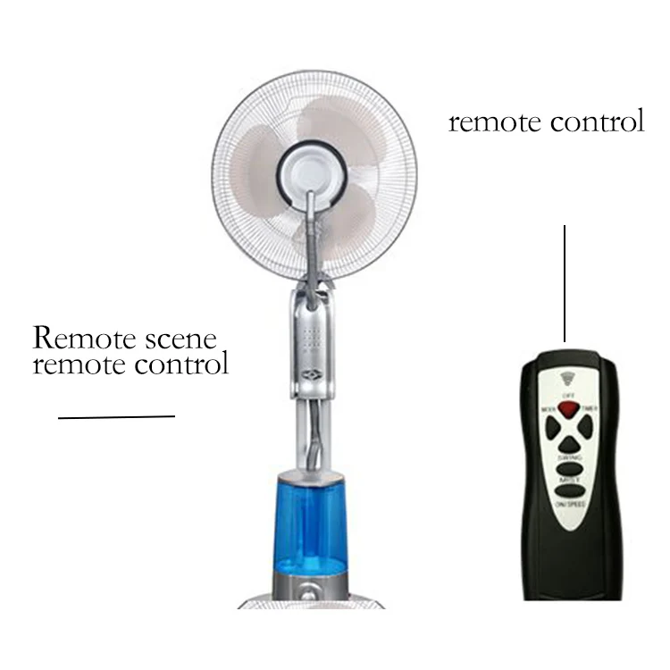 2019 New Arrival Natural Summer Promotional Product Wind Home Remote Dc Electric Stand Fan