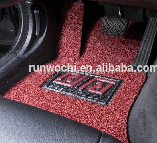 Автомобильный коврик MotorTrend из ПВХ, двухслойный Противоскользящий серия элегантных кристаллов, двухслойный коврик с кристаллами и датой