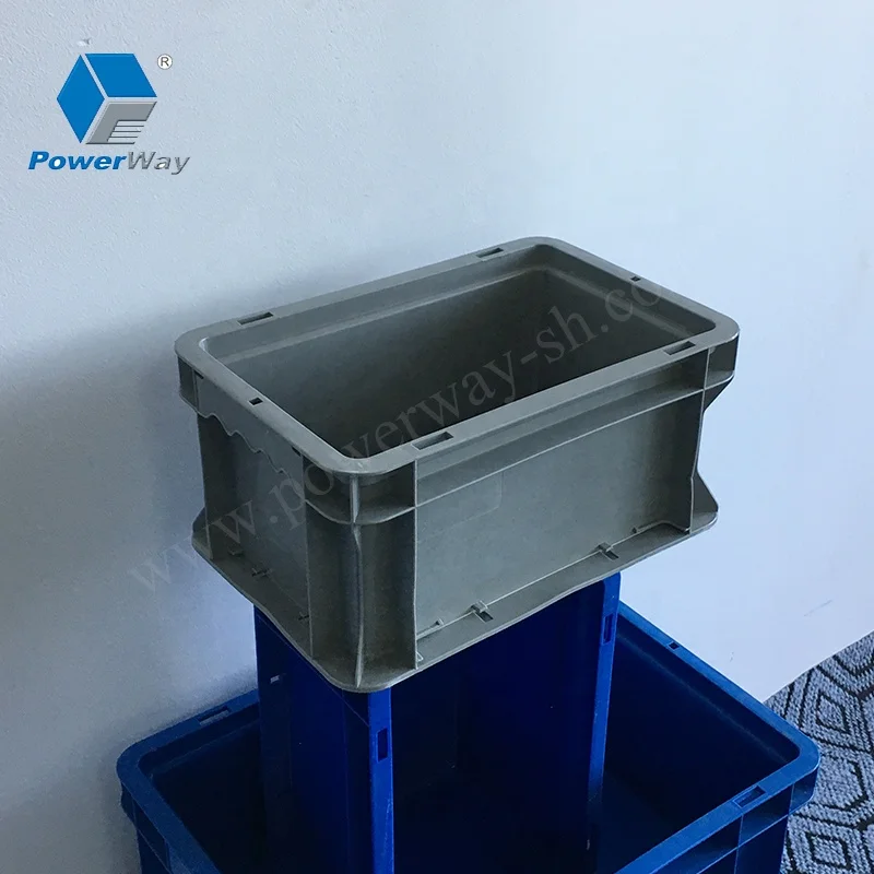 5L small size durable stacking transport turnover tote container plastic moving box